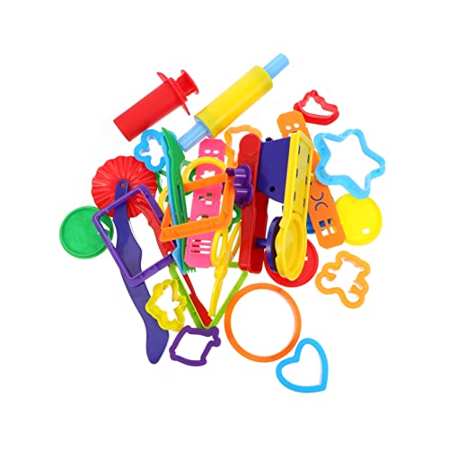BESTonZON Lernspielzeug Handgefertigte Knetwerkzeuge Aus Mit Dreieckigen Und Runden Formen Für Kreatives Und Stressabbau BESTonZON Lernspielzeug Handgefertigte Knetwerkzeuge Aus Mit Dreieckigen Und Runden Formen Für Kreatives Und Stressabbau von BESTonZON