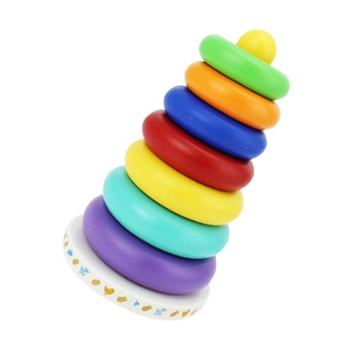 BESTonZON Lernspielzeug Stapelringe Bunt mit Klangfunktion Motorikspielzeug für Kleinkinder Pädagogisches Aktivitätsspielzeug Aufmerksamkeit und BESTonZON Lernspielzeug Stapelringe Bunt mit Klangfunktion Motorikspielzeug für Kleinkinder Pädagogisches Aktivitätsspielzeug Aufmerksamkeit und von BESTonZON