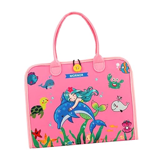 BESTonZON Lerntafel Aus Filz Feuerwehrauto-besetzttafel Versorgen Vielbeschäftigte Boardtasche -Busy-Brett Verschleißfestes Busy Board Kinderversorgung Rosa Plüsch von BESTonZON