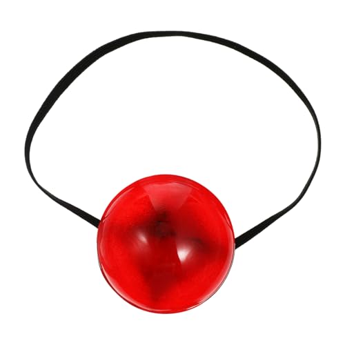 BESTonZON Leuchtende Rote Clownnase mit Elastischem Band Blinkende Zirkus nasen Requisite für Halloween Party Cosplay und Bühnenauftritte Vielseitiges Kostümzubehör BESTonZON Leuchtende Rote Clownnase mit Elastischem Band Blinkende Zirkus nasen Requisite für Halloween Party Cosplay und Bühnenauftritte Vielseitiges Kostümzubehör von BESTonZON