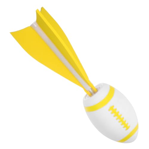 BESTonZON Leuchtender LED Football für Schwebender Farbwechselnder Glow-Ball Kinderleicht zu Werfen Robustes Kunststoffmaterial für Camping Garten Party und Dunkle Outdoor-Spiele von BESTonZON