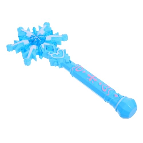 BESTonZON Leuchtender Schneeflocken Zauberstab mit Drehender Spinnfunktion Musik und LED Lichtern Robuster Feenstab für Mädchen für Weihnachten Rollenspiele und Geschenkideen BESTonZON Leuchtender Schneeflocken Zauberstab mit Drehender Spinnfunktion Musik und LED Lichtern Robuster Feenstab für Mädchen für Weihnachten Rollenspiele und Geschenkideen von BESTonZON