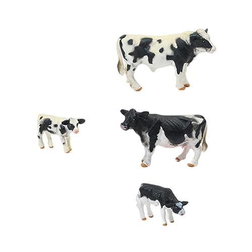 BESTonZON Lifelike Kuh Modell aus Stabilem Realistische Bauernhof Figur Pädagogisches Tier für Dekoratives Desktop Diorama für Junge Mädchen und BESTonZON Lifelike Kuh Modell aus Stabilem Realistische Bauernhof Figur Pädagogisches Tier für Dekoratives Desktop Diorama für Junge Mädchen und von BESTonZON