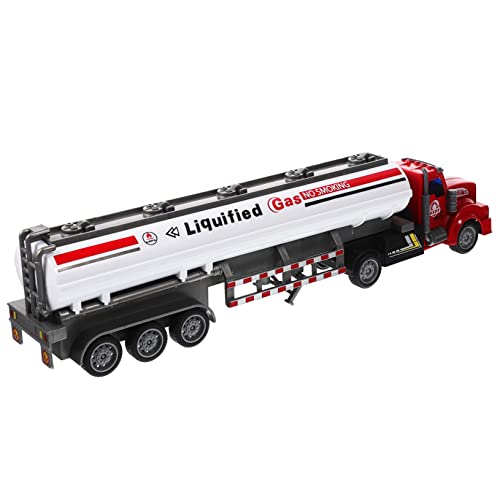 BESTonZON Lifelike LKW mit Schiebefunktion Robuster Mini Container Truck aus Hochwertigem Material Realistische Details Handbetriebener Baufahrzeugmodell für Jungen Ab Jahren von BESTonZON