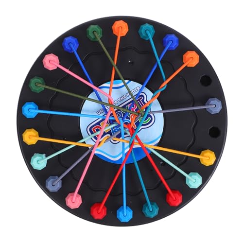 BESTonZON Logisches Denken Logikspielzeug für draußen für Eltern-Kind-Interaktion interaktives geschicklichkeitsspiel Kinderspielzeug Gehirnseil-Puzzle Plastik BESTonZON Logisches Denken Logikspielzeug für draußen für Eltern-Kind-Interaktion interaktives geschicklichkeitsspiel Kinderspielzeug Gehirnseil-Puzzle Plastik von BESTonZON
