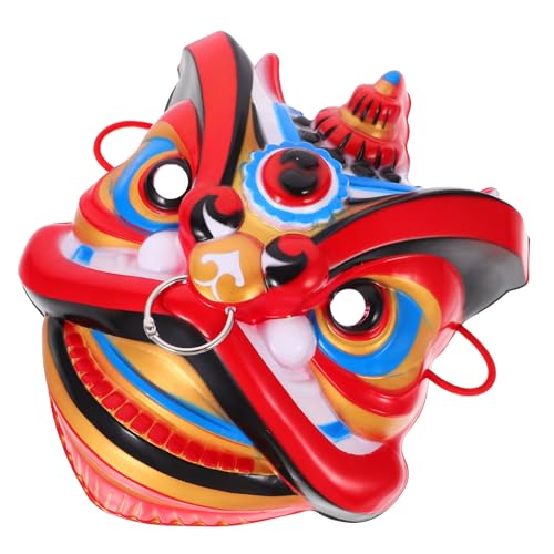 BESTonZON Lustiger Drachenkostüm Multifunktions-löwenmaske Froschmaske Dekorative Löwenmaske Maskerade-maske-paar Cosplay Zirkus Gasmaskenkostüm -halloween-kostüm Plastik Rot BESTonZON Lustiger Drachenkostüm Multifunktions-löwenmaske Froschmaske Dekorative Löwenmaske Maskerade-maske-paar Cosplay Zirkus Gasmaskenkostüm -halloween-kostüm Plastik Rot von BESTonZON