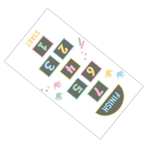 BESTonZON Lustiger Zahlen Hüpfspiel Bodenaufkleber für Kinderzimmer Ablösbar Strapazierfähig Dekorativ und Pädagogisch rutschfest Wiederverwendbar Spiel und Dekorationsset für Kleinkinder BESTonZON Lustiger Zahlen Hüpfspiel Bodenaufkleber für Kinderzimmer Ablösbar Strapazierfähig Dekorativ und Pädagogisch rutschfest Wiederverwendbar Spiel und Dekorationsset für Kleinkinder von BESTonZON