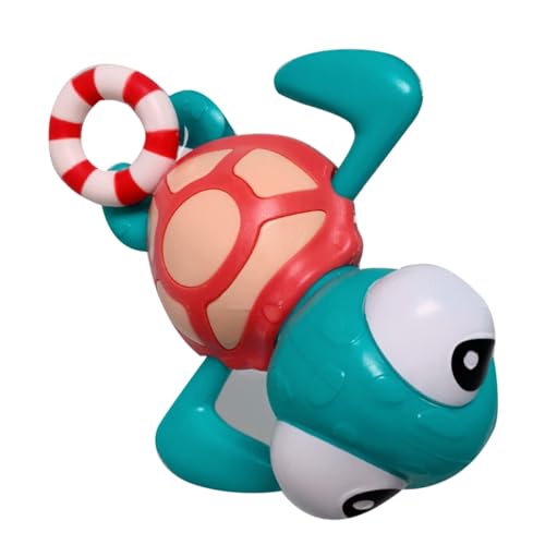 BESTonZON Lustiges Drehbares Badespielzeug für Kleinkinder Kreatives Wasserspielendes Meeresschildkröten Design Sicheres Kunststoffmaterial Farbenfrohes für Badezimmer und Badewanne BESTonZON Lustiges Drehbares Badespielzeug für Kleinkinder Kreatives Wasserspielendes Meeresschildkröten Design Sicheres Kunststoffmaterial Farbenfrohes für Badezimmer und Badewanne von BESTonZON