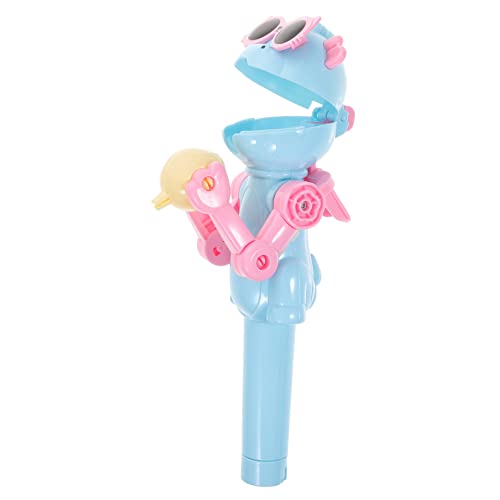 BESTonZON Lutschermaschine Lutscherhalter Roboter Ups Kinderspielzeug Roboter Mit Roboter Lutscher Süßigkeitenhalter Lutscherroboterhalter Lutscherspielzeughalter Lutscherhalter BESTonZON Lutschermaschine Lutscherhalter Roboter Ups Kinderspielzeug Roboter Mit Roboter Lutscher Süßigkeitenhalter Lutscherroboterhalter Lutscherspielzeughalter Lutscherhalter von BESTonZON