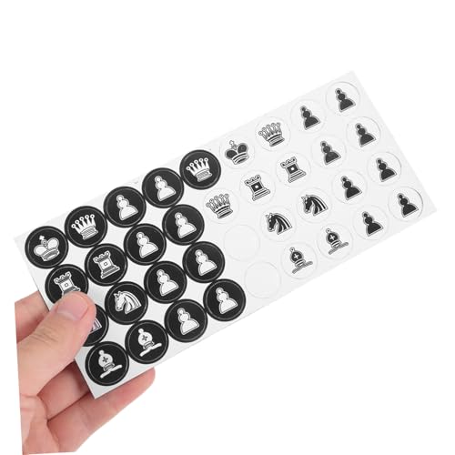 BESTonZON Magnetisches Faltbares Reiseschachspiel PVC Schachbrettspiel Set für Erwachsene Tragbar rutschfest Langlebig als für Familie und Freunde von BESTonZON