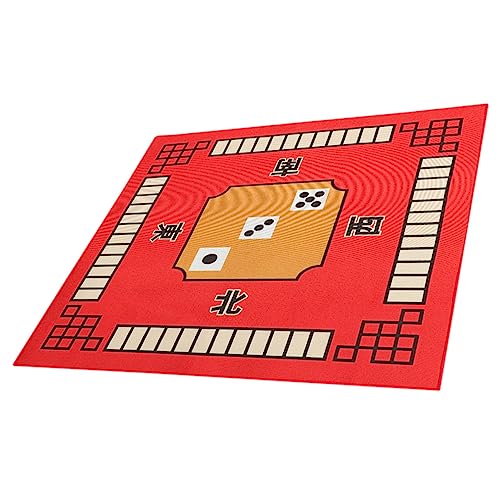 BESTonZON Mahjong Tischdecke Dicke Quadratische Spielmatte für Mahjong und Kartenspiele Geräuschreduzierend Design für Familien und Gesellschaftsspiele BESTonZON Mahjong Tischdecke Dicke Quadratische Spielmatte für Mahjong und Kartenspiele Geräuschreduzierend Design für Familien und Gesellschaftsspiele von BESTonZON