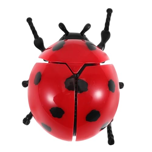 BESTonZON Marienkäferspielzeug kleine Aufziehspielzeuge Marienkäfer- Interaktives Kognitive Spielzeuge für Marienkäfer Marienkäfer Figur Plastik BESTonZON Marienkäferspielzeug kleine Aufziehspielzeuge Marienkäfer- Interaktives Kognitive Spielzeuge für Marienkäfer Marienkäfer Figur Plastik von BESTonZON