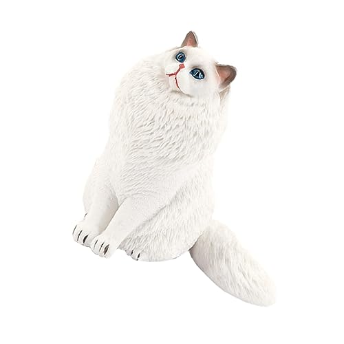BESTonZON Marionetten-Katze-Ornament Süße Katzenfiguren Mini-katzenfiguren Simulations-katzenmodell Katzenfiguren Spielzeug Katzenspielzeug Für Kinder Lebensechte Katzenfigur Weiß Plastik BESTonZON Marionetten-Katze-Ornament Süße Katzenfiguren Mini-katzenfiguren Simulations-katzenmodell Katzenfiguren Spielzeug Katzenspielzeug Für Kinder Lebensechte Katzenfigur Weiß Plastik von BESTonZON