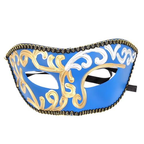 BESTonZON Halloween Masquerade Halbmaske Für Erwachsene Verstellbare Cosplay-requisite Für Karneval Kostümpartys Und Tanzveranstaltungen von BESTonZON