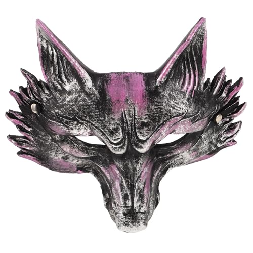 BESTonZON Maskerade-Fuchsmaske: Verkleiden Sie sich mit einer 3D-Tiergesichtsmaske – realistisches Tier-Cosplay für Halloween-Partys, Cosplay, Karneval, Maskerade-Zubehör BESTonZON Maskerade-Fuchsmaske: Verkleiden Sie sich mit einer 3D-Tiergesichtsmaske – realistisches Tier-Cosplay für Halloween-Partys, Cosplay, Karneval, Maskerade-Zubehör von BESTonZON