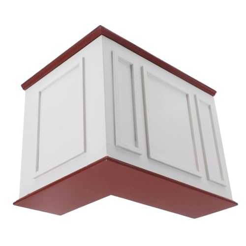 BESTonZON Maßstab Kompakter Stilvoller Puppenhaus-Schrank Platzsparendes Design DIY-möbel für Bjd Puppenhaus Vielseitiges Dekor für Miniatur-Wohnzimmer von BESTonZON