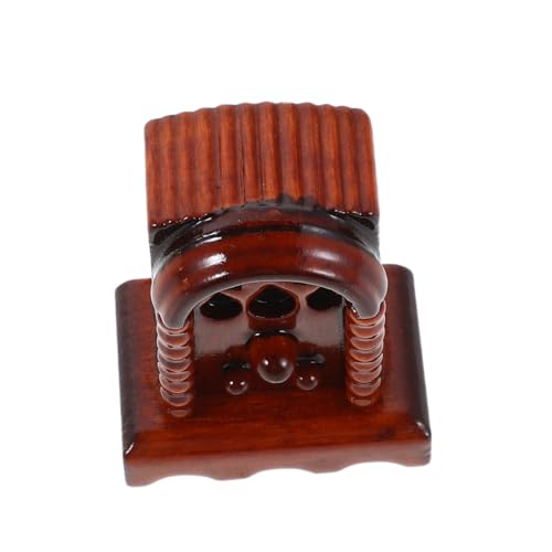 BESTonZON Maßstab Retro Vintage Dollhouse Möbel Robust Sammler Zubehör mit Elegantem Holzfinish für Puppenhaus Dekoration BESTonZON Maßstab Retro Vintage Dollhouse Möbel Robust Sammler Zubehör mit Elegantem Holzfinish für Puppenhaus Dekoration von BESTonZON