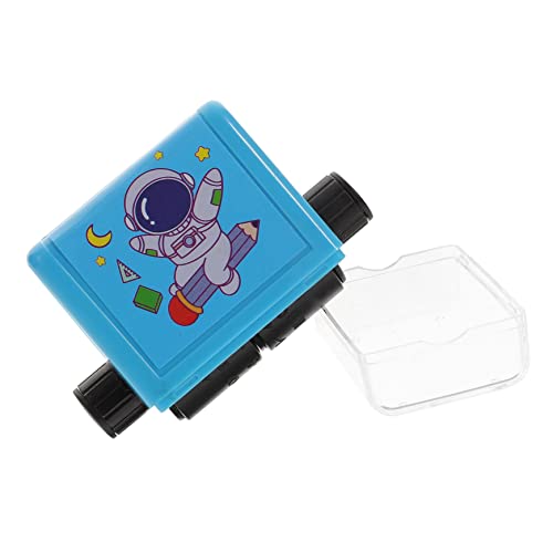 BESTonZON Mathe-Stempel Mathe-Rolle Schuletiketten Stempelwalze Namensstempel für Lernstempel Math Practice Stamp Mathe Praxis Stempel Mathe Stempel Briefmarken Rollstempel Plastik von BESTonZON