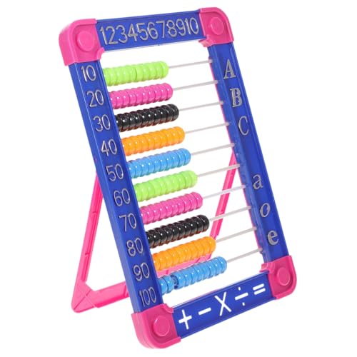 BESTonZON Mathematik Lernspielzeug Zählwerkzeug für Pädagogisches Zählspielzeug aus Hochwertigem Material Leicht und Tragbar als Geschenk für Jungen und Mädchen Farbe Zufällige Farbe von BESTonZON