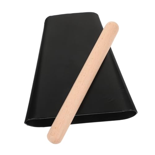 BESTonZON Metal Cowbell Metall Percussion Instrument mit Holzklöppel Sicher und Langlebig Geeignet für Bühnenauftritte und Sportveranstaltungen Praktisches Schlaginstrument mit Stabilem BESTonZON Metal Cowbell Metall Percussion Instrument mit Holzklöppel Sicher und Langlebig Geeignet für Bühnenauftritte und Sportveranstaltungen Praktisches Schlaginstrument mit Stabilem von BESTonZON