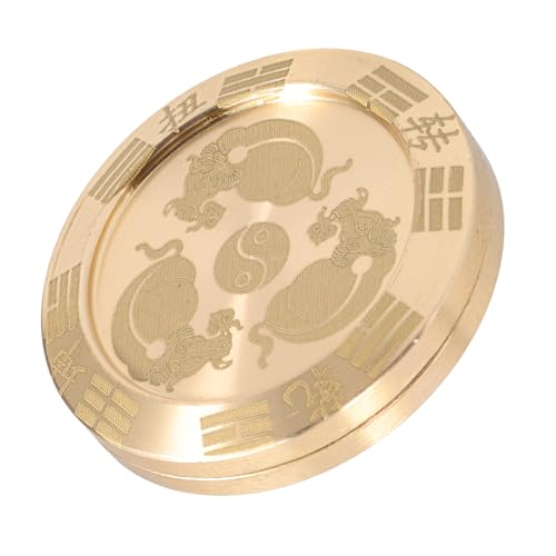 BESTonZON Metall Fidget Coin Drehspielzeug aus Messing Tragbares Fingerspielzeug zur Stressreduktion und Sensorischen Entspannung Handliches Fingerspitzen Slider für Erwachsene BESTonZON Metall Fidget Coin Drehspielzeug aus Messing Tragbares Fingerspielzeug zur Stressreduktion und Sensorischen Entspannung Handliches Fingerspitzen Slider für Erwachsene von BESTonZON