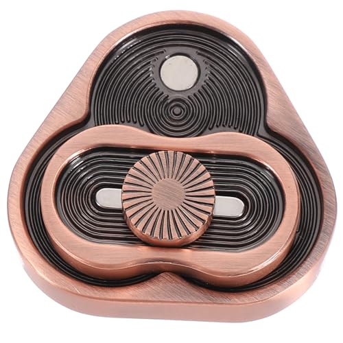 BESTonZON Metall Fidget Slider Dreieck Stress Büro Erwachsene Finger Schieberegler Tragbar Langlebig Präzise Verarbeitung Entspannungsspielzeug von BESTonZON