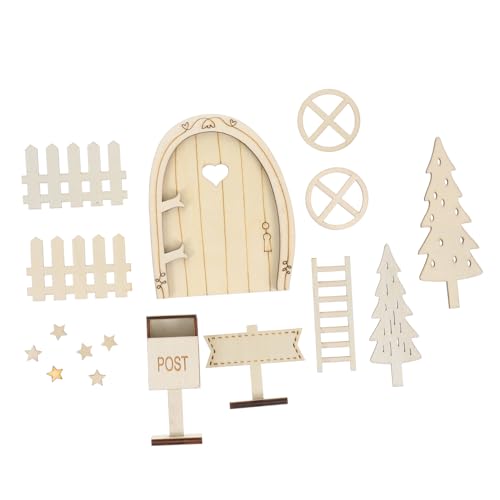 BESTonZON Mikrolandschaft Elfentür Feentüren Feentür Bastelsets Solar Feenhaus Puppenhäuser Winzige Tür Puppenhaustür Minispielzeug Feenparty Feenhaus Puppen Beige Holz BESTonZON Mikrolandschaft Elfentür Feentüren Feentür Bastelsets Solar Feenhaus Puppenhäuser Winzige Tür Puppenhaustür Minispielzeug Feenparty Feenhaus Puppen Beige Holz von BESTonZON