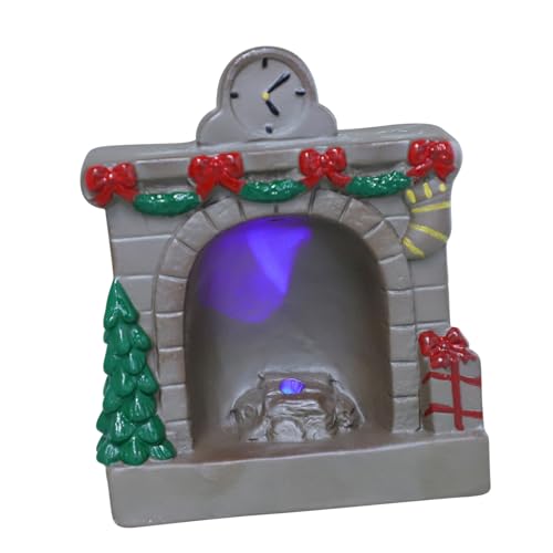 BESTonZON Mikrolandschaft Weihnachtskamin Brenner Dekoration Wasserfall Räucherstäbchenhalter Puppenhaus Ferienhaus Räucherkegelbrenner Rückfluss Räucherstäbchenhalter Wohndekor Keramik BESTonZON Mikrolandschaft Weihnachtskamin Brenner Dekoration Wasserfall Räucherstäbchenhalter Puppenhaus Ferienhaus Räucherkegelbrenner Rückfluss Räucherstäbchenhalter Wohndekor Keramik von BESTonZON