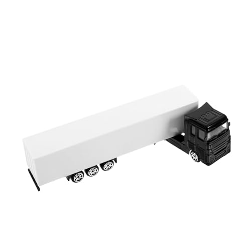 BESTonZON Mini Container Truck Modell Hochsimuliertes LKW Design Schwarz für Lernspielzeug für Rollenspiele und Mikroszenen Dekoration BESTonZON Mini Container Truck Modell Hochsimuliertes LKW Design Schwarz für Lernspielzeug für Rollenspiele und Mikroszenen Dekoration von BESTonZON