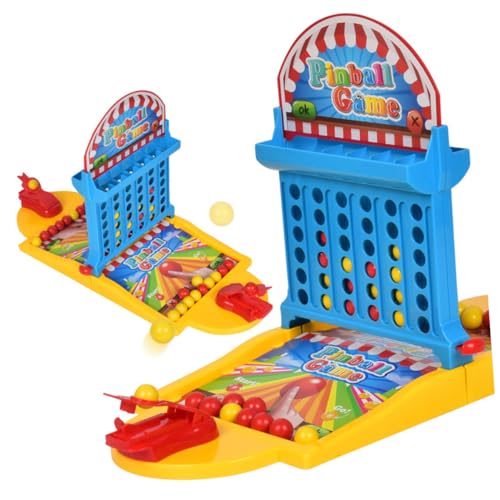 BESTonZON Mini Desktop Basketballspiel mit Verbindungsspiel und Ballabschussfunktion Fingerspiel zur Geschicklichkeitsförderung Buntes Freizeitspielzeug für Freunde und Zufällige Farbe BESTonZON Mini Desktop Basketballspiel mit Verbindungsspiel und Ballabschussfunktion Fingerspiel zur Geschicklichkeitsförderung Buntes Freizeitspielzeug für Freunde und Zufällige Farbe von BESTonZON