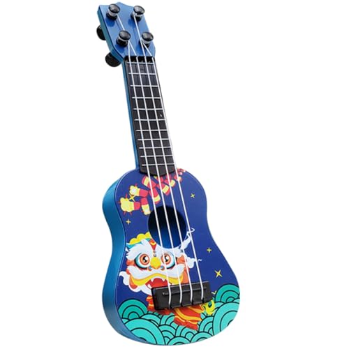 BESTonZON Mini Gitarre Modell Ukulele mit Realistischer Form und Sicherem Material für Kreative Musikinstrumente Dekoratives Lernspielzeug für Jungen und Mädchen BESTonZON Mini Gitarre Modell Ukulele mit Realistischer Form und Sicherem Material für Kreative Musikinstrumente Dekoratives Lernspielzeug für Jungen und Mädchen von BESTonZON