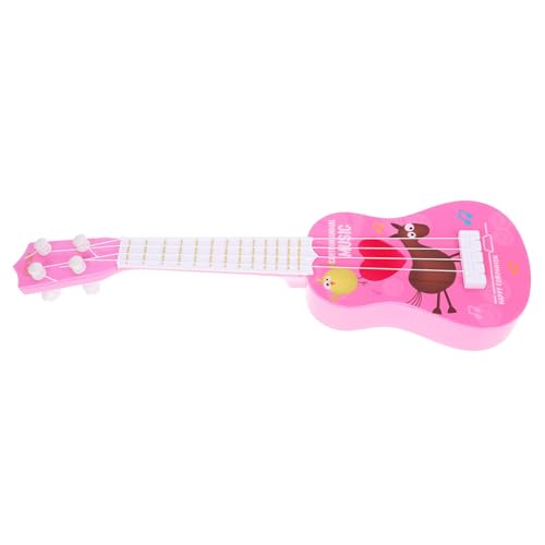 BESTonZON Mini Kindergitarre für Jungen und Mädchen Pädagogisches Musikinstrument zum Frühen Lernen Tragbare Mini Gitarre für Kindergeburtstag und Musikalische Früherziehung von BESTonZON