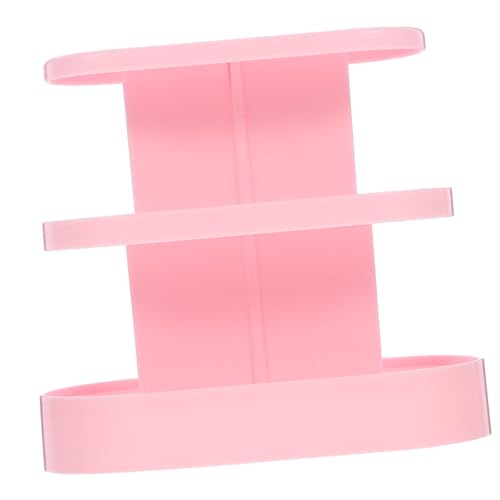 BESTonZON Mini Lagerregal Mädchenspielzeug Puppenhausregal Miniatur Mini Puppenhaus Puppen Mini Haustürregale Babypuppe Mini Möbelmodelle Puppenhausmöbel Rosa Kunststoff BESTonZON Mini Lagerregal Mädchenspielzeug Puppenhausregal Miniatur Mini Puppenhaus Puppen Mini Haustürregale Babypuppe Mini Möbelmodelle Puppenhausmöbel Rosa Kunststoff von BESTonZON