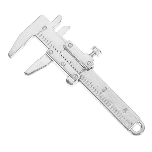 BESTonZON Mini-Lineal zum Selbermachen Mülltonne Herrscher Korb digitaler Messschieber Mini-Mikrowelle Mikro-Messschieber-Ornament Puppenszenenlineal Mini-Messschieber-Modelle Metall Silver BESTonZON Mini-Lineal zum Selbermachen Mülltonne Herrscher Korb digitaler Messschieber Mini-Mikrowelle Mikro-Messschieber-Ornament Puppenszenenlineal Mini-Messschieber-Modelle Metall Silver von BESTonZON