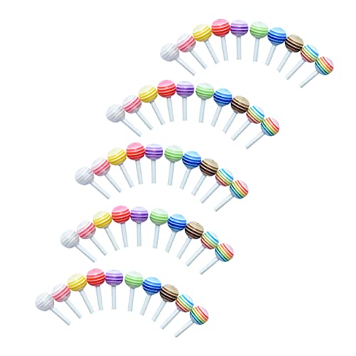 BESTonZON Mini Lollipop Modelle Bunte Miniatur üßigkeiten Für Für Kreative Bastelprojekte Und Landschaftsdekoration BESTonZON Mini Lollipop Modelle Bunte Miniatur üßigkeiten Für Für Kreative Bastelprojekte Und Landschaftsdekoration von BESTonZON