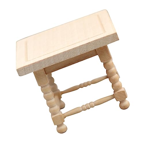BESTonZON Mini Möbelmodell Quadratischer Esstisch Mini Puppenmöbel Esstischdekoration Esszimmertisch Mini Tisch Mini Hauszubehör Mini Hausdekoration Holz BESTonZON Mini Möbelmodell Quadratischer Esstisch Mini Puppenmöbel Esstischdekoration Esszimmertisch Mini Tisch Mini Hauszubehör Mini Hausdekoration Holz von BESTonZON