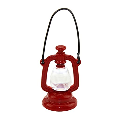 BESTonZON Mini-petroleumlampe Dekoration Für Puppenhaus Mini-petroleumlampe Miniatur-szenenlampe Spielzeug Für Jungen Und Mädchen Gefälschte Petroleumlampen von BESTonZON
