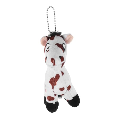 BESTonZON Mini Plüsch Pferd Schlüsselanhänger und Langlebig Niedliches Stofftier als Taschen und Schlüsselring Vielseitiges Accessoire für Geburtstag Mitgebsel Junge Mädchen Party von BESTonZON