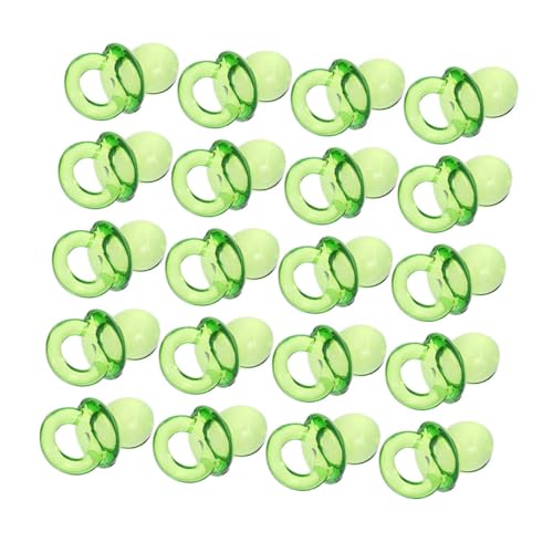 BESTonZON 200 Stücke Mini Schnuller Dekoration Baby Dusche Tisch Dekorationen Dusche Favor Schnuller von BESTonZON