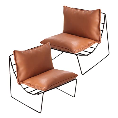 BESTonZON Mini Stühle Modell Miniatur Puppenhaus Zubehör Mini öbel Sofa Stühle Für DIY Miniaturprojekte Hellbraun Ideal Für Kreative Dekorationen BESTonZON Mini Stühle Modell Miniatur Puppenhaus Zubehör Mini öbel Sofa Stühle Für DIY Miniaturprojekte Hellbraun Ideal Für Kreative Dekorationen von BESTonZON