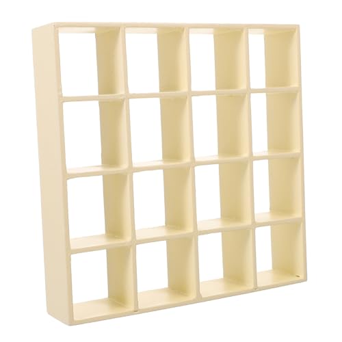 BESTonZON Zartes Miniatur-bücherregal-Modell Im Maßstab 1:12 Aus Holz Mini-möbel für Puppenhaus-Ausstellung BESTonZON Zartes Miniatur-bücherregal-Modell Im Maßstab 1:12 Aus Holz Mini-möbel für Puppenhaus-Ausstellung von BESTonZON
