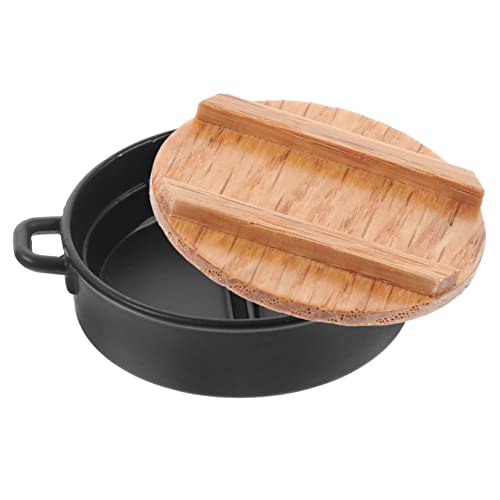 BESTonZON Mini-hot Pot Mini-küchenzubehör Zubehör Für Puppenhäuser Kinderminiaturspielzeug Tiny House-Accessoires Miniatur-puppenhauszubehör Mini-küchenutensilien-Modell Miniatur-Dinge Holz BESTonZON Mini-hot Pot Mini-küchenzubehör Zubehör Für Puppenhäuser Kinderminiaturspielzeug Tiny House-Accessoires Miniatur-puppenhauszubehör Mini-küchenutensilien-Modell Miniatur-Dinge Holz von BESTonZON