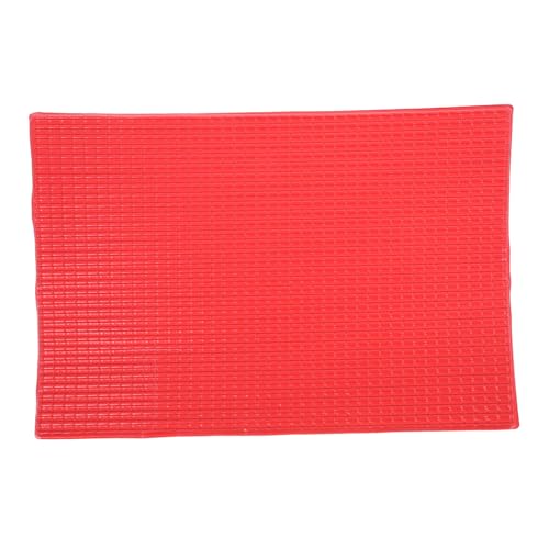 BESTonZON Miniatur Dachziegel Modellbau Maßstab Rote Realistische Dachschindeln für DIY Puppenhaus Sandtisch Architektur Landschaftsbau Dekoration von BESTonZON