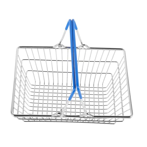 BESTonZON Miniatur Einkaufskorb aus Metall Stilvoller Mini Supermarktkorb für Leicht und Tragbar für Spielzeugaufbewahrung Puppenhausdekoration Geeignet für Jungen und Mädchen Praktisches BESTonZON Miniatur Einkaufskorb aus Metall Stilvoller Mini Supermarktkorb für Leicht und Tragbar für Spielzeugaufbewahrung Puppenhausdekoration Geeignet für Jungen und Mädchen Praktisches von BESTonZON