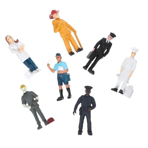 BESTonZON Miniatur Figuren Bemalte Mini Charakter Modelle für Sandtisch Layout Glatte Oberfläche Vielseitig als Lehrmittel und Sammlerstück Detailgetreue Menschenfiguren für Miniaturszenen BESTonZON Miniatur Figuren Bemalte Mini Charakter Modelle für Sandtisch Layout Glatte Oberfläche Vielseitig als Lehrmittel und Sammlerstück Detailgetreue Menschenfiguren für Miniaturszenen von BESTonZON