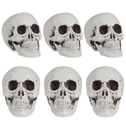 BESTonZON Miniatur Halloween Schädel Dekoration Gruselige Kleine Schädel Ornamente Für Geisterhäuser Party Zubehör Und Halloween Deko BESTonZON Miniatur Halloween Schädel Dekoration Gruselige Kleine Schädel Ornamente Für Geisterhäuser Party Zubehör Und Halloween Deko von BESTonZON