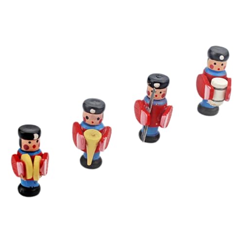 BESTonZON Miniatur Holzfigur Drummer Modell Teiliges Handgefertigte Spielfigur für Puppenhaus Dekoration Glatte Oberfläche Langlebig Geeignet für Kreative Mini Szenerien und Spielzubehör BESTonZON Miniatur Holzfigur Drummer Modell Teiliges Handgefertigte Spielfigur für Puppenhaus Dekoration Glatte Oberfläche Langlebig Geeignet für Kreative Mini Szenerien und Spielzubehör von BESTonZON