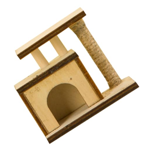 BESTonZON Miniatur Katzenkratzbaum Dekorativ Realistischer Mini Katzenkratzbaum Leichtes Mini Katzenhaus Mikrolandschaft Schlafzimmer Ornament BESTonZON Miniatur Katzenkratzbaum Dekorativ Realistischer Mini Katzenkratzbaum Leichtes Mini Katzenhaus Mikrolandschaft Schlafzimmer Ornament von BESTonZON