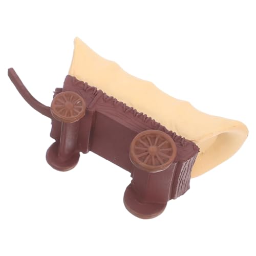 BESTonZON Miniatur Kutsche Dekoration Kunststoff Miniaturwagen Modell Puppenhaus Zubehör Kreatives Miniaturspielzeug für Garten und Innenraum Dekor Geschenkidee von BESTonZON