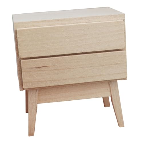 BESTonZON Miniatur Möbel für Puppenhaus Detaillierter Mini Schrank als Wohnzimmer Dekoration für Puppenhaus Zubehör und Fotografie Stilvolles Design Tragbar und Ansprechend von BESTonZON